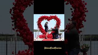 They said yes! #belovedeventservices #photography #willyoumarryme #sanantoniotx #proposalideas