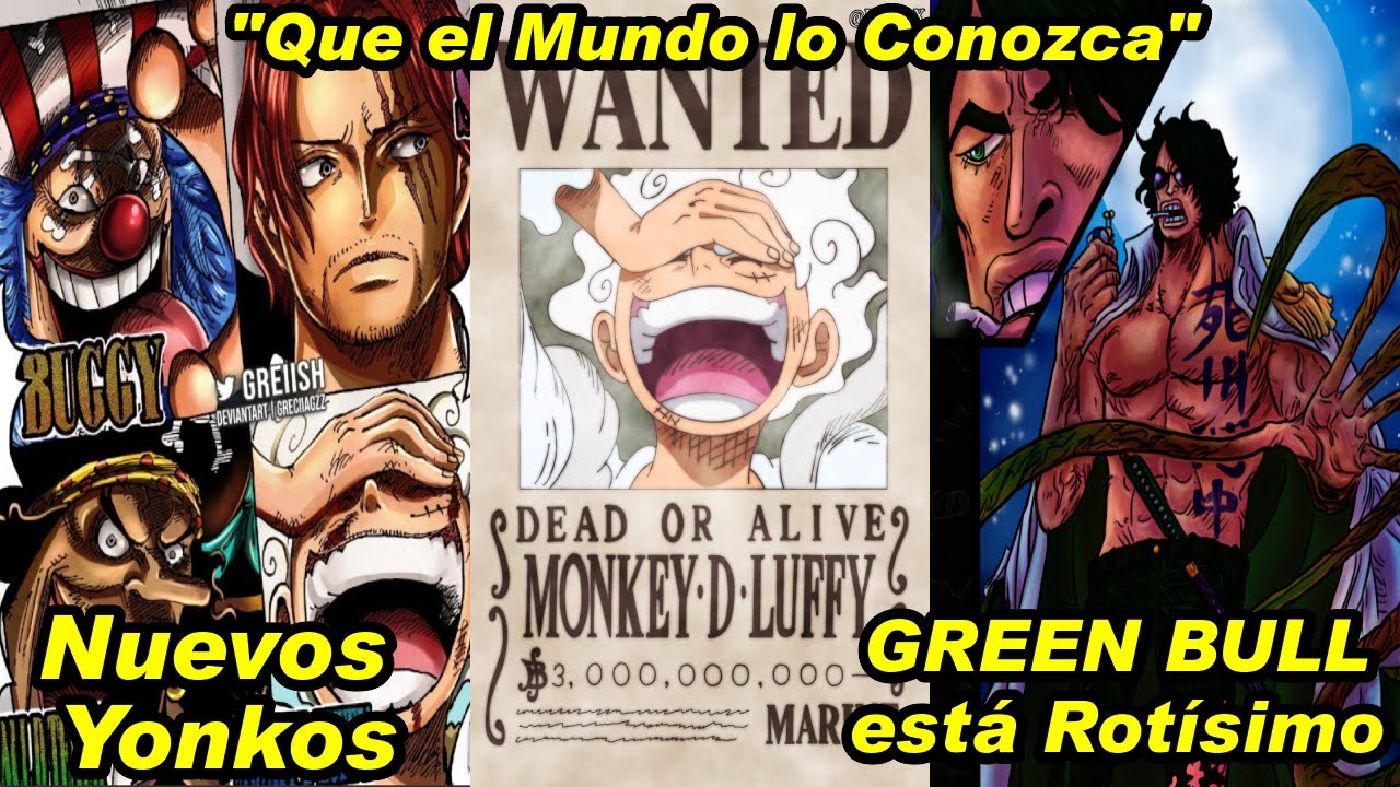Los 4 Emperadores De One Piece