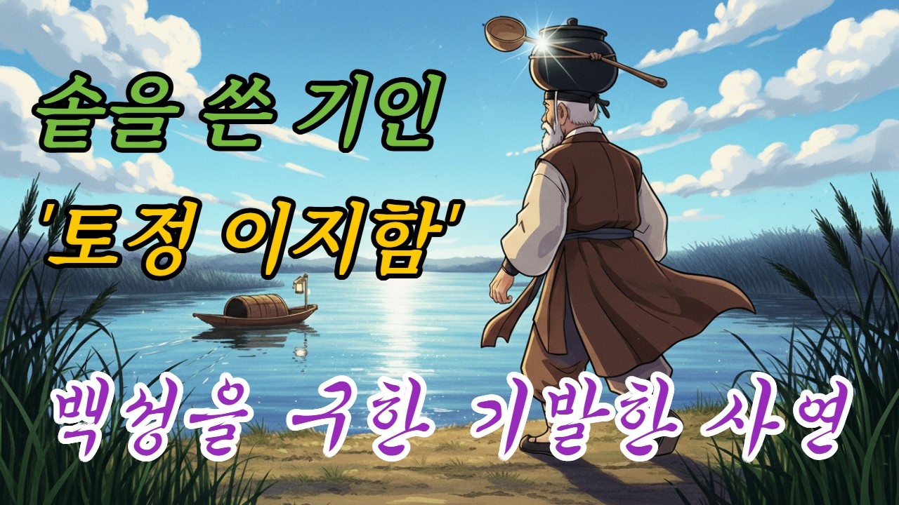 [토정이지함_1]솥을 쓴 천재 기인 백성을 구한 기묘한 이야기