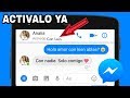 NUEVO TRUCO DE MESSENGER QUE DEBES ACTIVAR AHORA MISMO!!