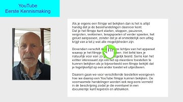 YouTube Eerste Kennismaking / A005V020 LBB