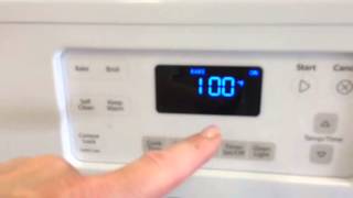 Preheating a gas oven