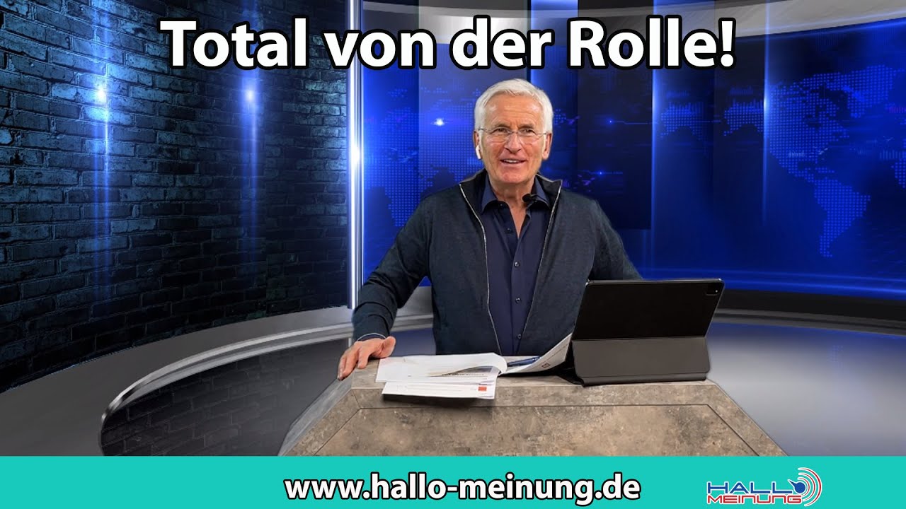 ⁣Total von der Rolle!