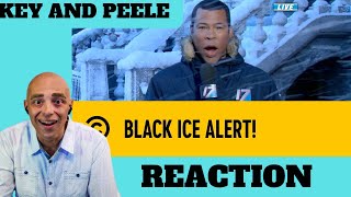Key and Peele - Black Ice Alert - Reaction #tv #comedy #react
