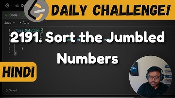 2191. Sort the Jumbled Numbers | sorting | Leetcode Daily Challenge | DSA | Hindi