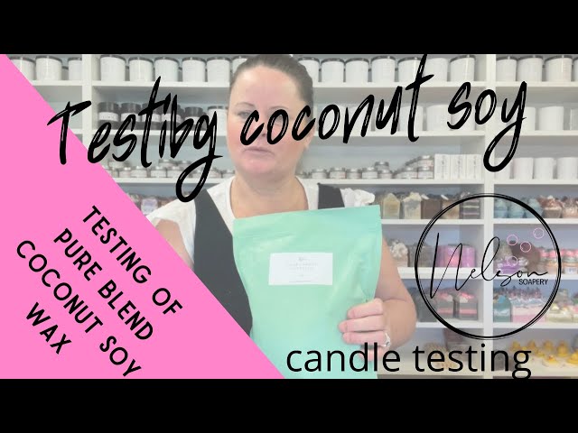 Pure Blend Coconut Soy Wax, Pure Candle Supplies Melbourne