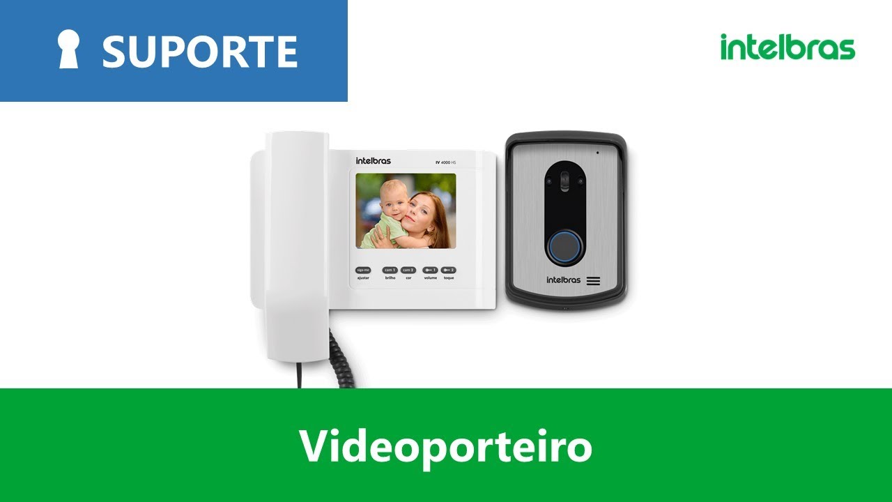 Porteiro Interfone Eletronico Interfone Campainha Com Fio Camera Video  Porteiro Intelbras - Amplinet Eletro Eletrônicos