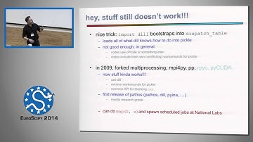The failure of python object serialization | EuroSciPy 2014 | Michael McKerns