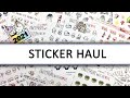 Planner Sticker Haul #75 (character stickers, foil, kits, washi)