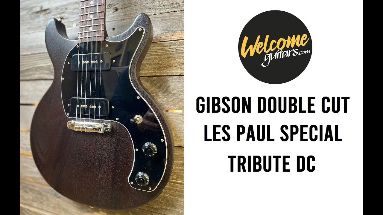 Gibson Les Paul Special Tribute DC Double Cut P90 - YouTube