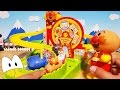 アンパンマン おもちゃ☆アンパンマンランドで遊ぼう!アンパンマン号やドキンUFOやバイキンUFOに乗って競争だ!Miniature Toys