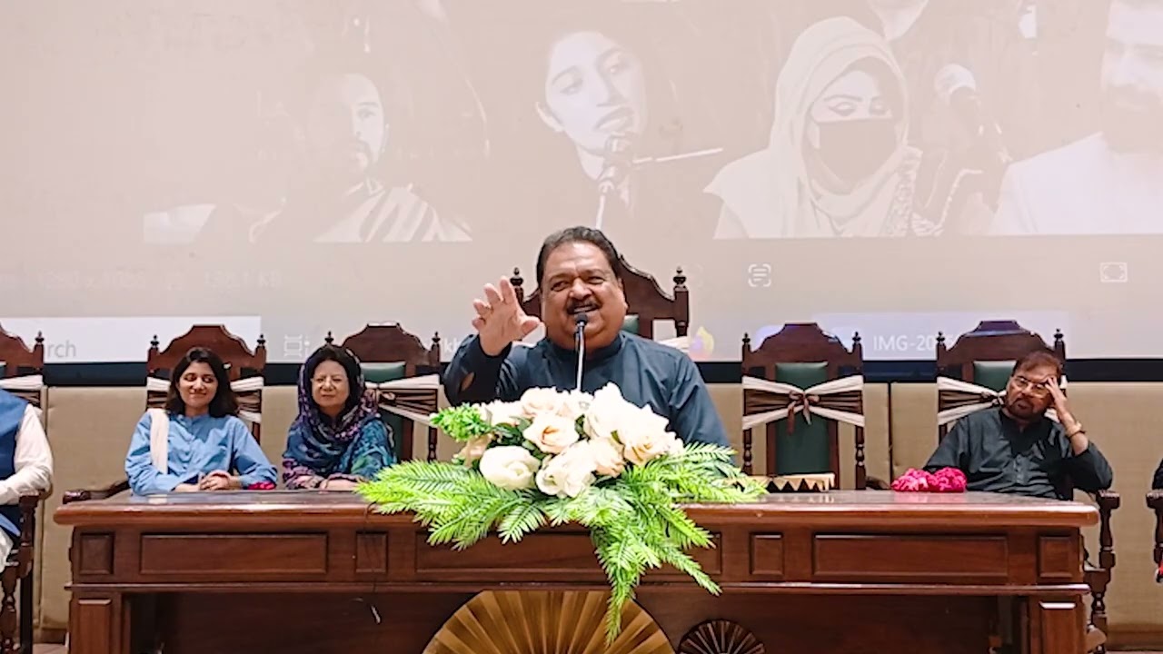 Abbas Tabish | Biyad e Nasir Kazmi |  Annual Mushaira 2025 | King Edward Medical University 