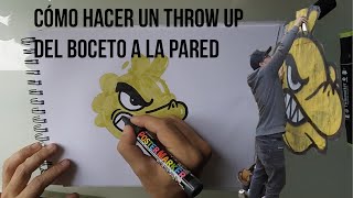 Tutorial: Cómo hacer un throw up del papel a la pared, explico qué es un tup.