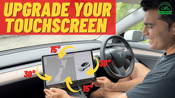 Tesla Model 3 & Model Y Display Screen Upgrade - Make it Tilt, Swivel & Rotate!