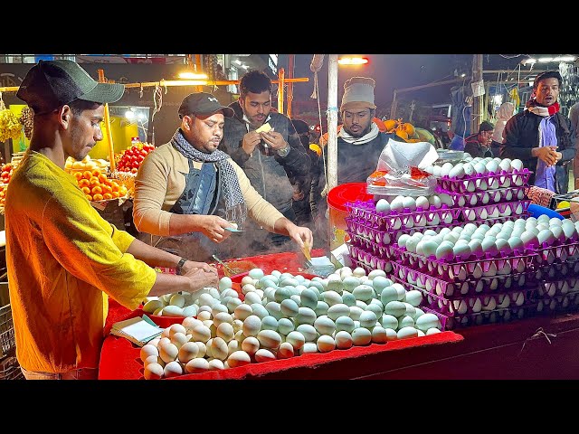 Famous Boiled Egg with Spicy Masala and Chutney of Demra | 3000 Egg Sold Everyday | Healthy Food