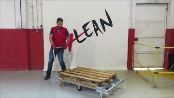 LeanManufaturing - 4Lean - Pallet/Container/Straight/Shelve/Single/Base/Pipe/None/3 Sides/Cart