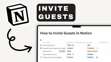 How to Invite Guests in Notion | Notion Tutorial (2025)