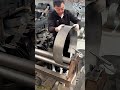 Use a rolling machine to make a screen bottom grate