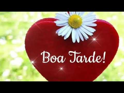 MENSAGEM DE BOA TARDE! LINDO VÍDEO DE BOA TARDE!