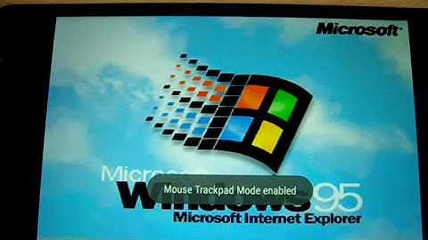Exclusive video Windows 95 bootup and shutdown for first sub