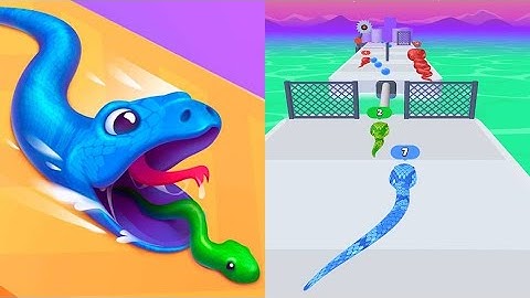 Snake Run Race・3D Running Game android game play #snakerunrace part 04