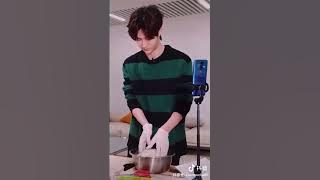 Chef Yibo's Cooking skill is like... 😂😂😂😂😂😂😂😂😂😂😂😂