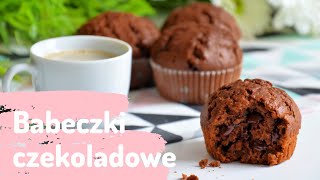 BABECZKI CZEKOLADOWE 🧁🍫😋 - pyszne muffinki czekoladowe w niecałe 40 minut | Ciastkożercy.pl