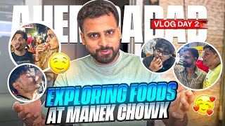 AHEMDABAD VLOG | DAY 2 | EXPLORING MANEK CHOWK FOOD | TOTAL GAMING ESPORTS | TG FOZYAJAY