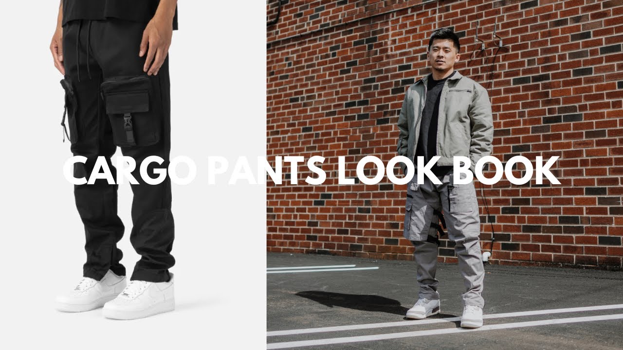 How to Style Cargo Pants || 5 Outfits || Lookbook - YouTube