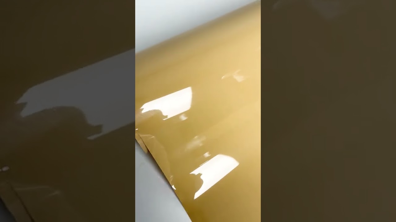 Product Video For High Glossy Decent Burlywood Vinyl Wrap SGP46 YouTube