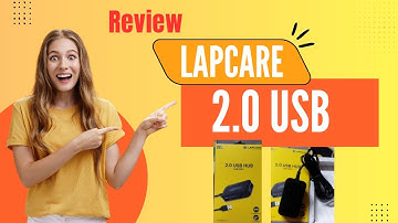 LAPCARE LAPCARE USB 2.0 4 port hub with 1.5 mt cable LHB-018 USB Hub Unboxing