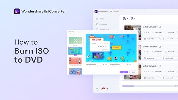How to Burn ISO to DVD on Window | Wondershare UniConverter