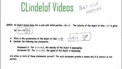 AP Calculus Particle Motion Using Your Graphing Calculator 5