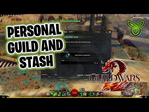 Need more bank space? - Guild Wars 2 | How to get a guild hall for easy personal guild vault stash