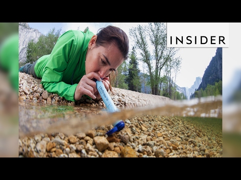 LifeStraw lets you drink out of rivers and streams