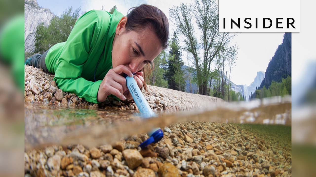 Life Straw safely filters water 💦 allowing you to drink directly from  streams, rivers, lakes, and ponds!, by Tech Chat