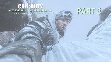 CALL OF DUTY:MODERN WARFARE 2 REMASTERED Part 3 (CLIFFHANGER) Full Gameplay Walkthrough [Hindi]