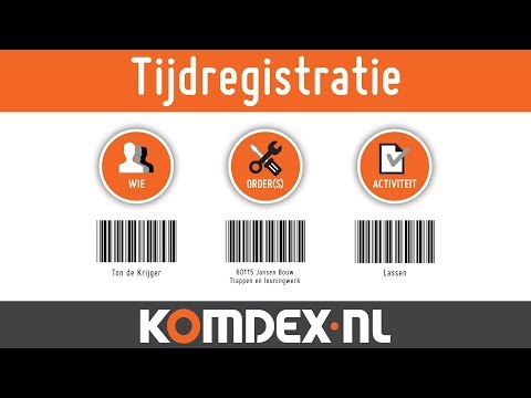 Uren & Tijd registratie met Komdex