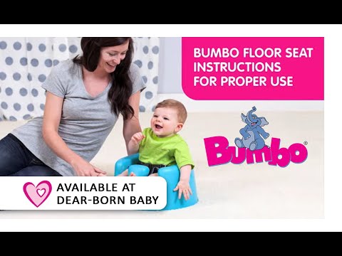 Bumbo Floor Seat Instructions for Proper Use [HowTo] -Available at Dear-Born Baby