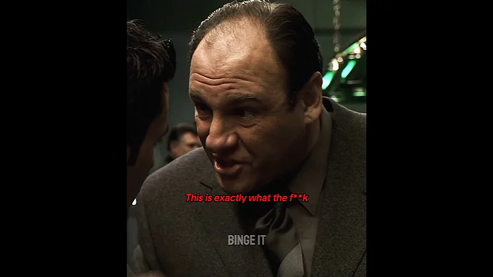 Tony catches Jackie gambling #thesopranos