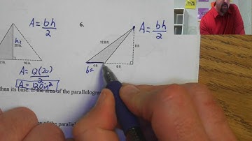 Area of an Obtuse Triangle