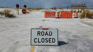 Navarre Beach County Road 399 closed to Pensacola Beach