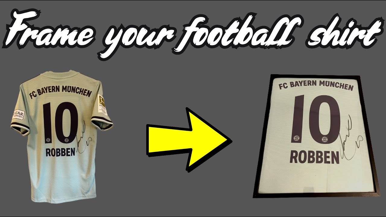 How to choose the right football shirt frame?