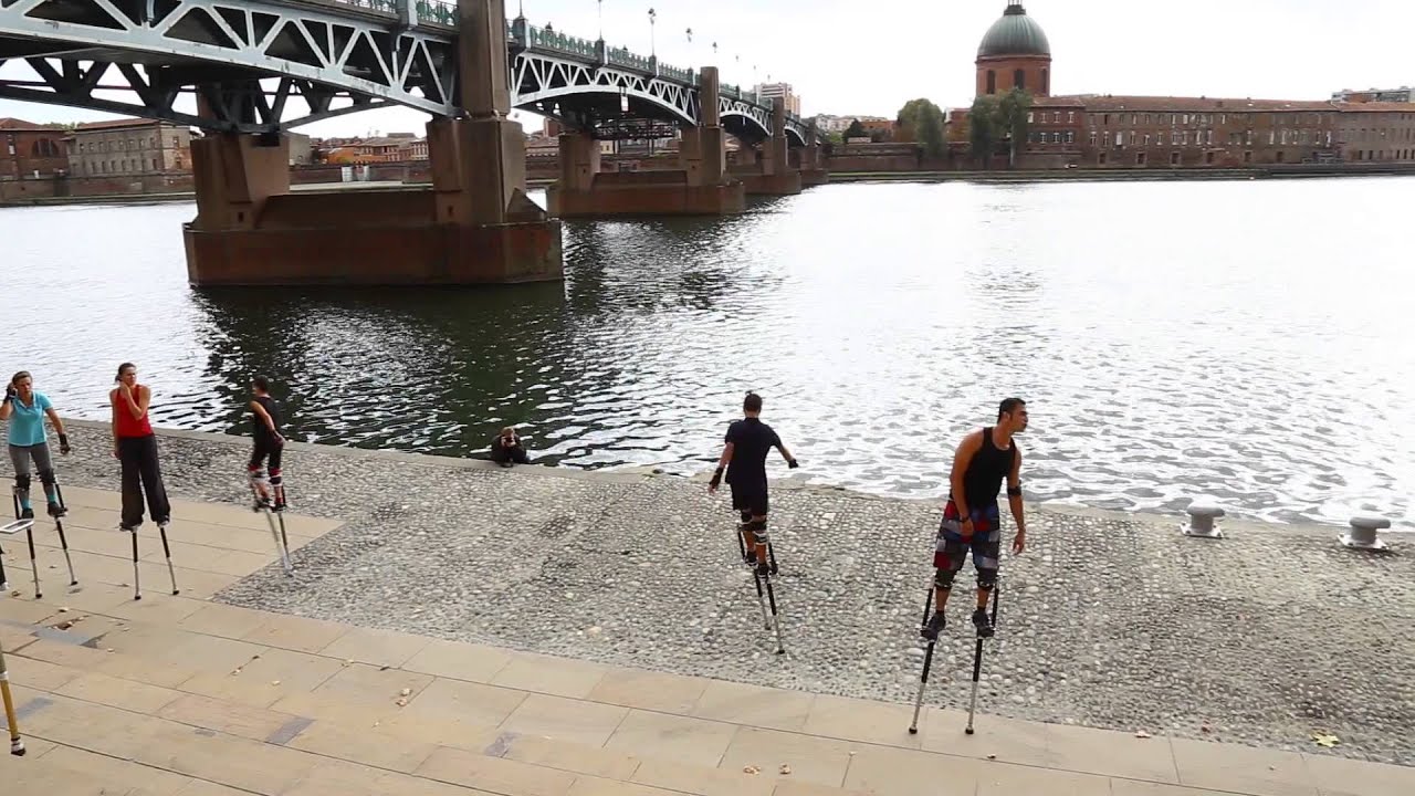 Stage d'échasses pneumatiques 2015