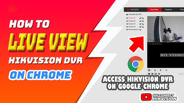 How to Live View Hikvision on Web Browser | How to Setup Hikvision Live View