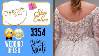 👰Julietta: 3354 Emberly w/ Sleeves | Cheron's Bridal, Wedding Dresses, Chattanooga, TN