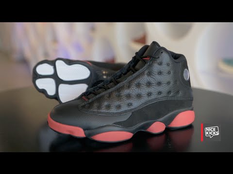 Air Jordan 13 Black/Gym Red - Unboxing - YouTube