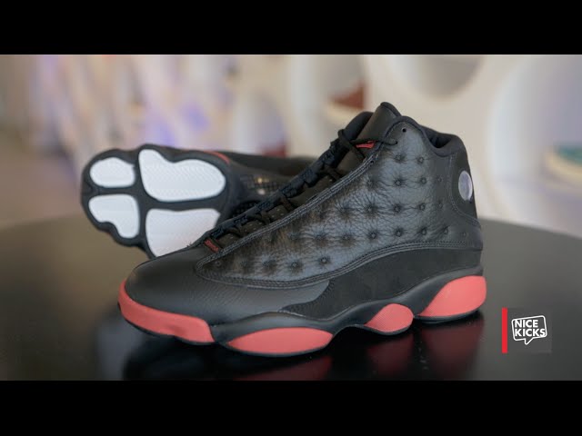 Air Jordan 13 Black/Gym Red - Unboxing - YouTube
