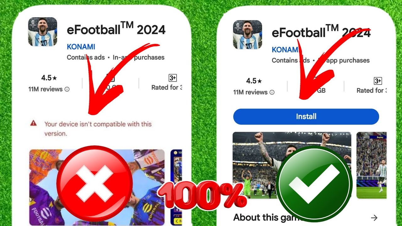 eFootball - [Announcement Regarding eFootball™ 2024] Please be aware that  we have received reports of fake websites that imitate the eFootball™  official website. Before logging in with your KONAMI ID, please check