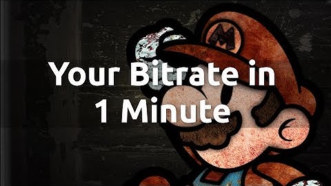 FIND STREAMING BITRATE IN 1 MINUTE - OBS / XSplit / Twitch.TV Tutorial